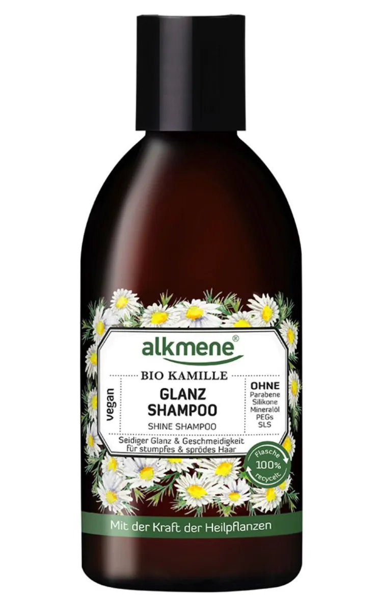 ALKMENE BIO Šampon pro lesk vlasů Heřmánek