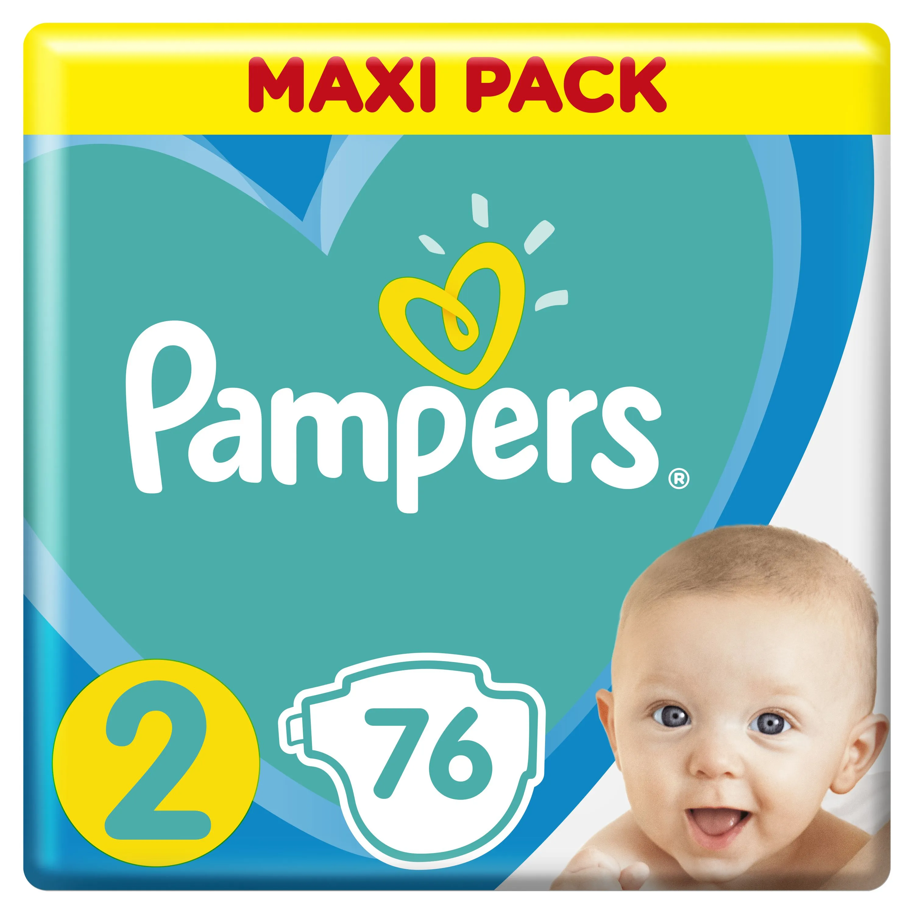 Pampers Active Baby vel. 2 Mini dětské pleny 76 ks