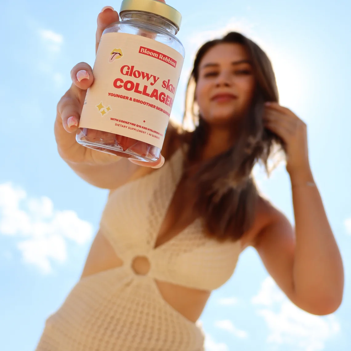Bloom Robbins Glowy skin COLLAGEN gummies 40 ks