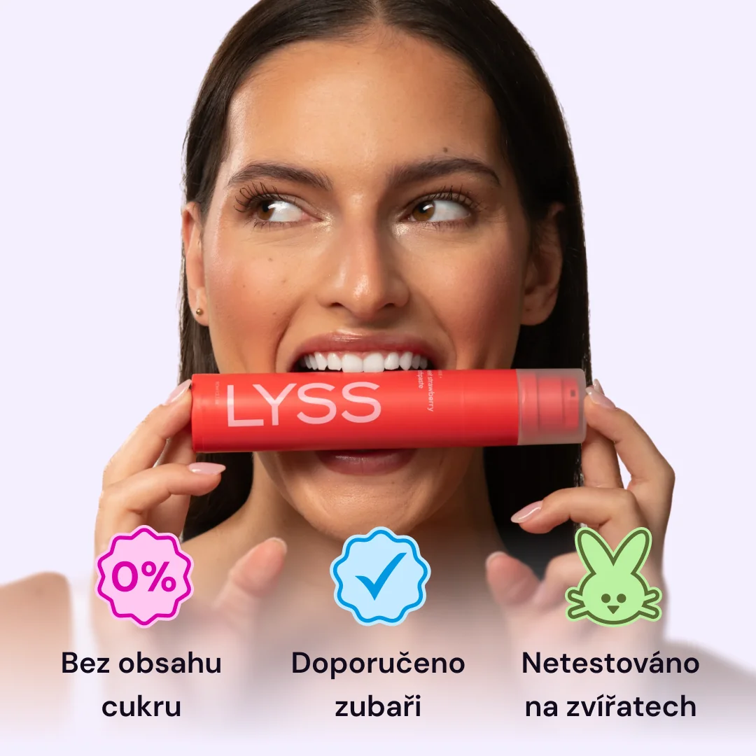 Lyss Jahoda zubní pasta 60 ml
