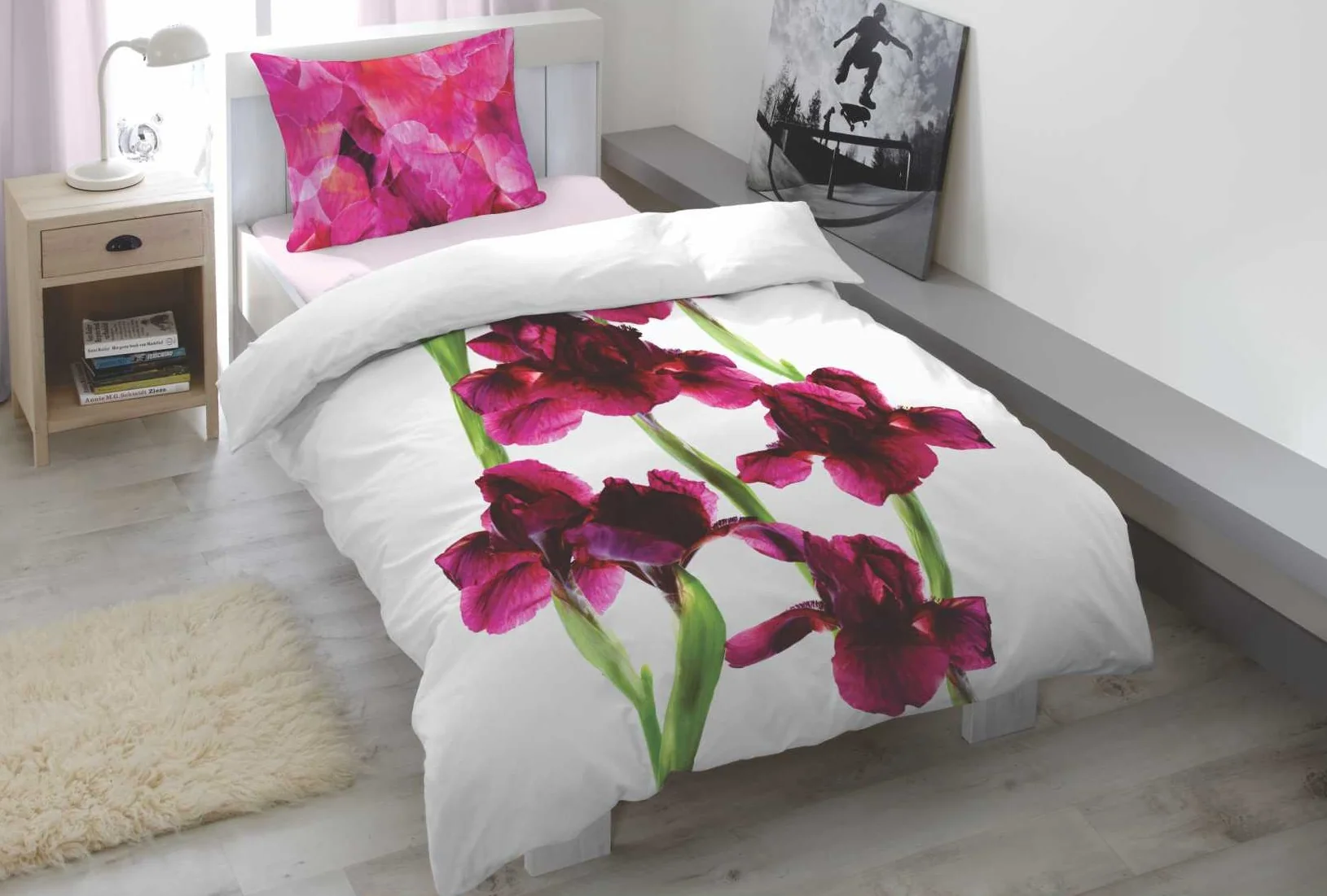 HOME ELEMENTS Luxusní povlečení saténové The Laurels Collection