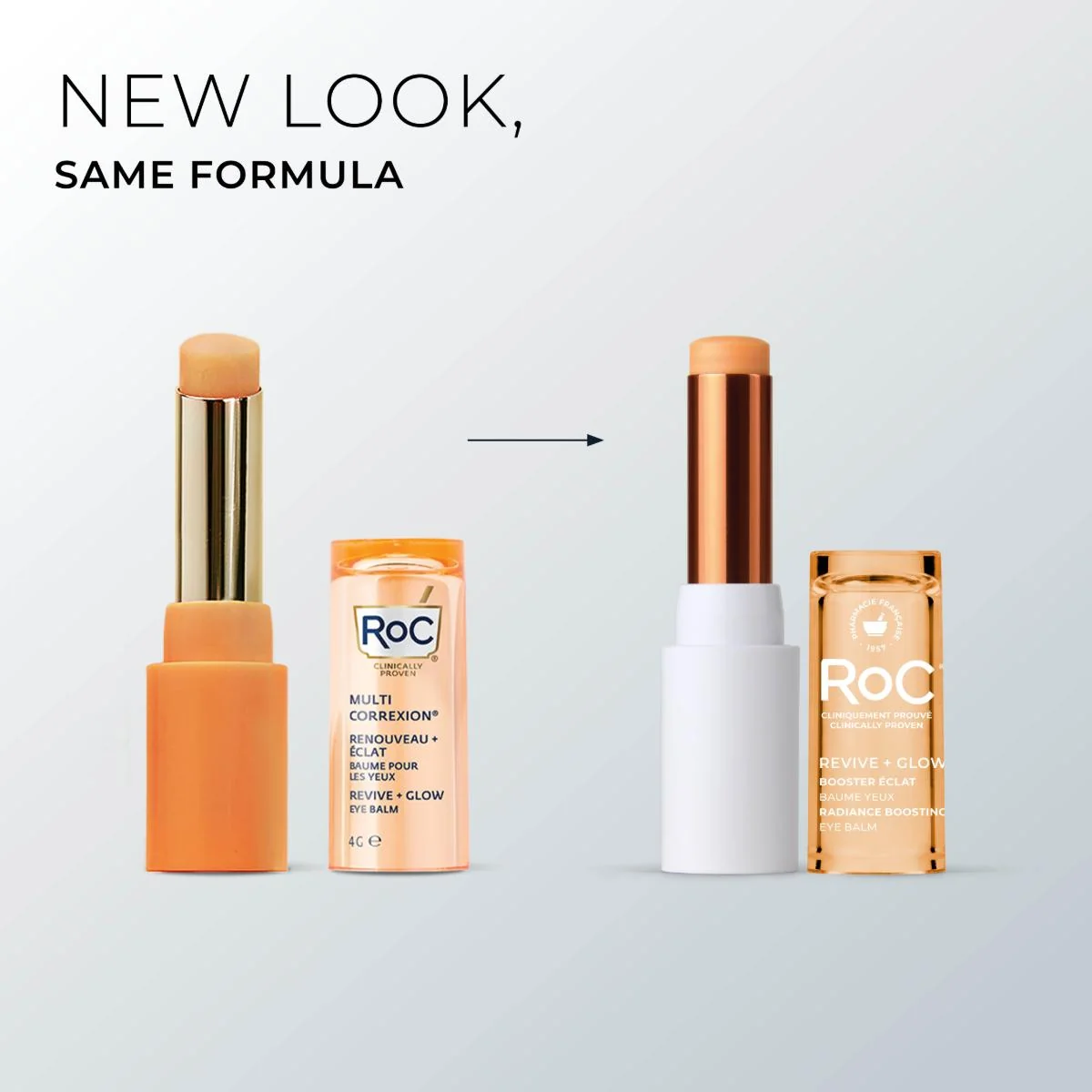 RoC Multi Correxion Revive + Glow oční balzám 4 g