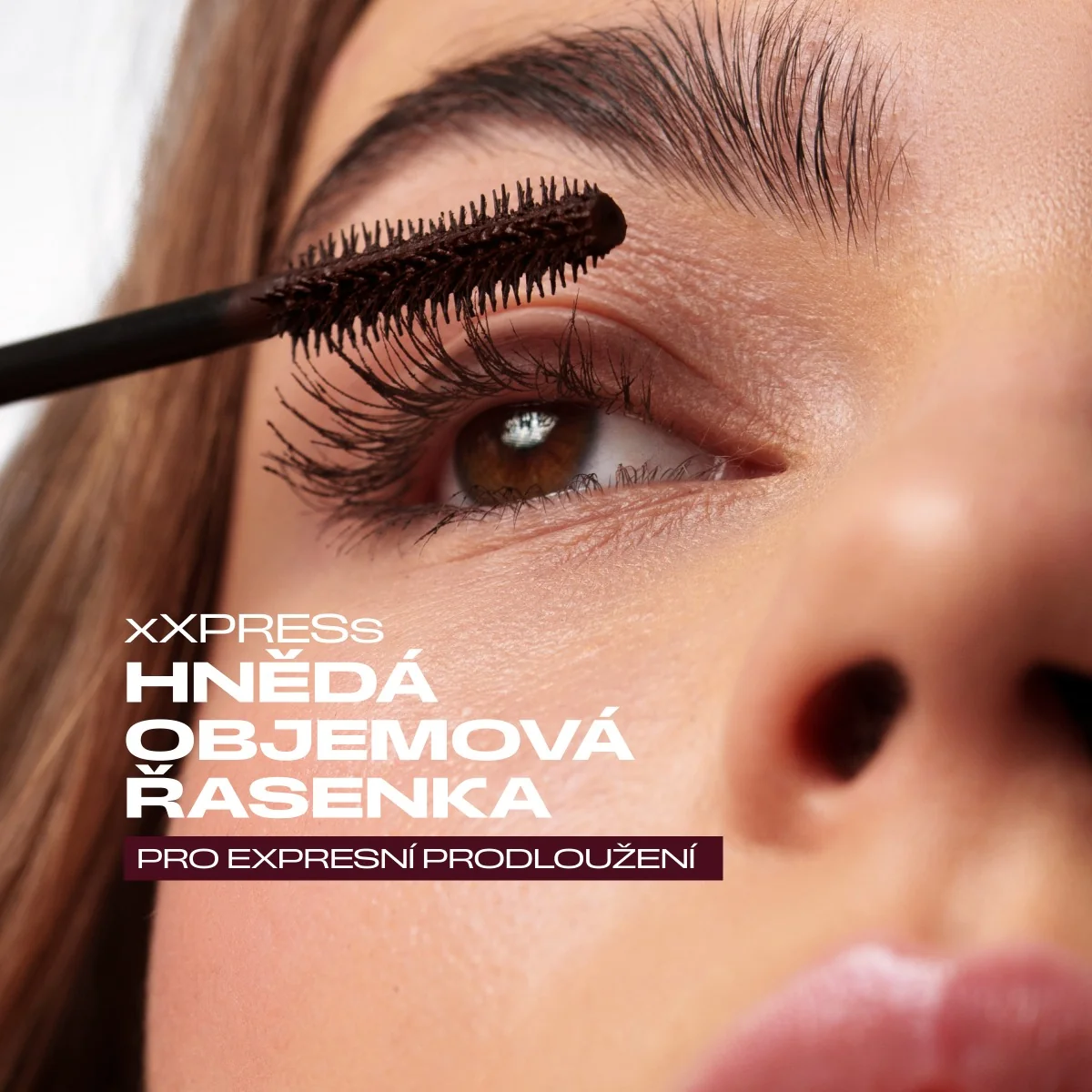Gabriella Salvete Xxpress Brown hnědá řasenka 10 ml