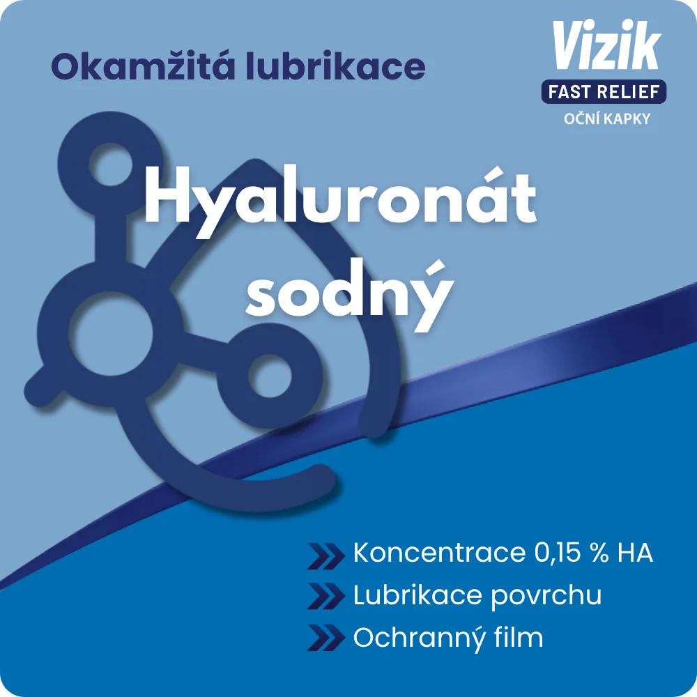 Vizik Fast Relief oční kapky 10 ml