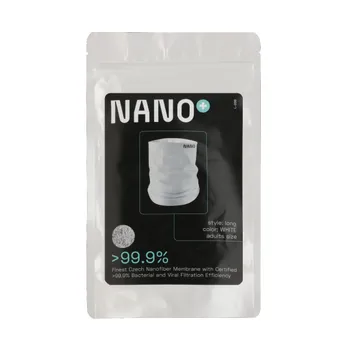 NANO+ White Nákrčník s vyměnitelnou nanomembránou 1 ks