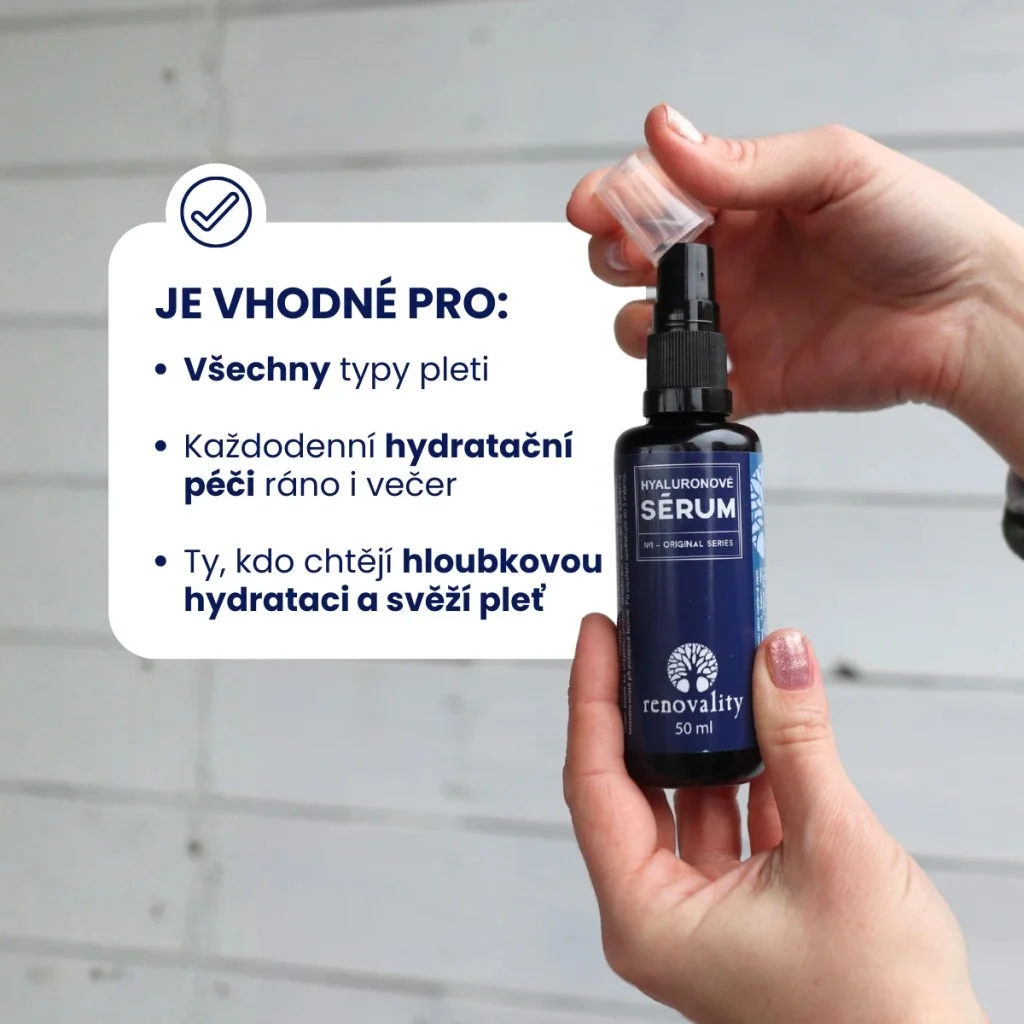 Renovality Hyaluronové sérum 50 ml