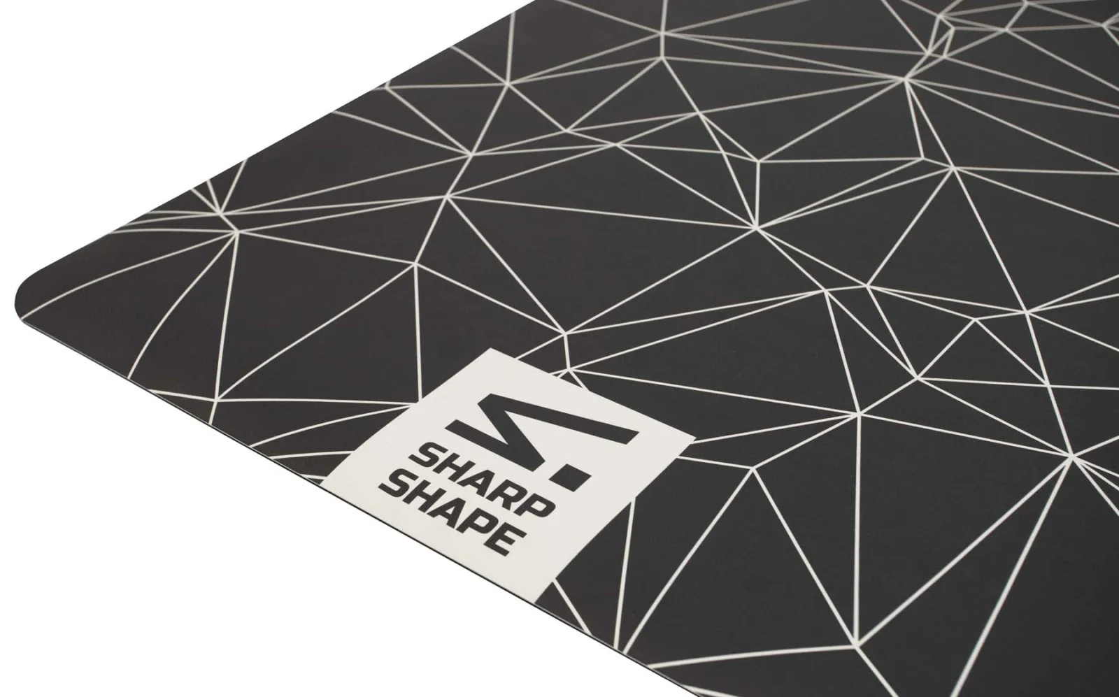 SharpShape Podložka na jógu PU SPACETIME černá