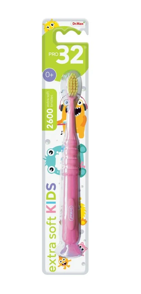 Dr.Max PRO32 Extra soft KIDS zubní kartáček 1 ks