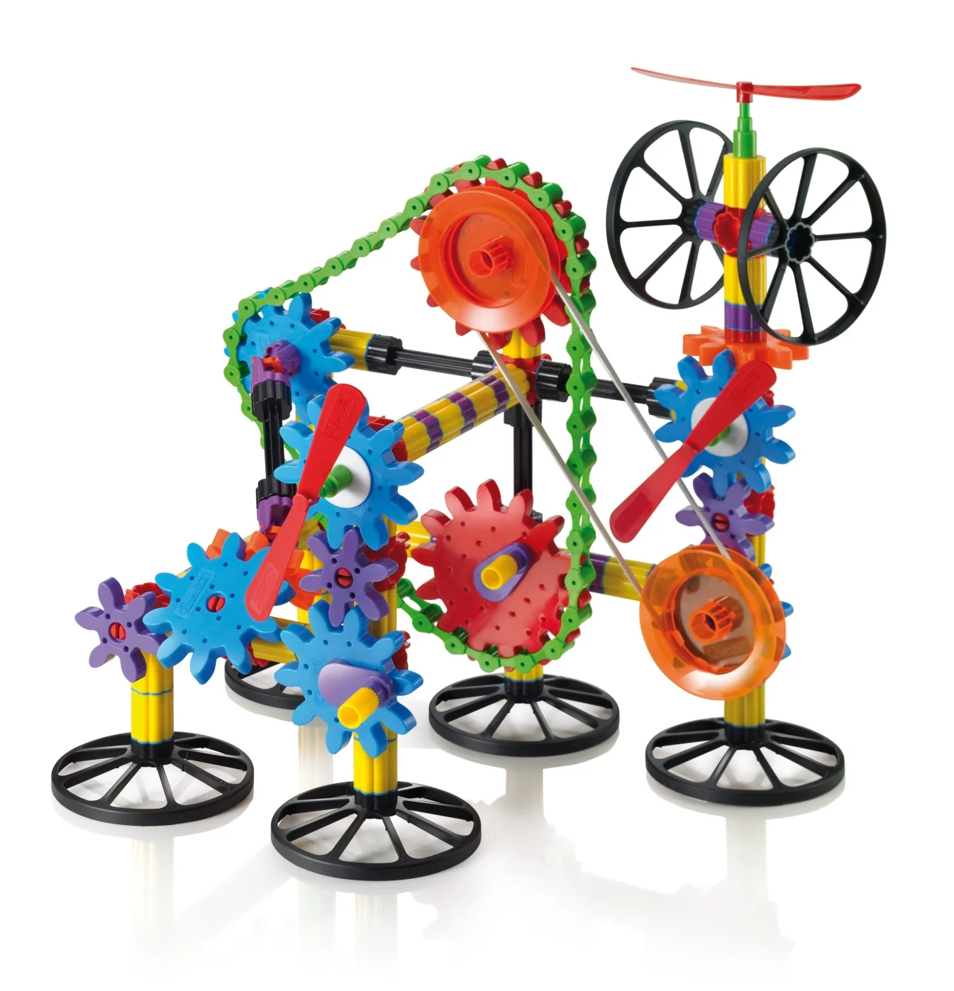 Quercetti Georello 3D Gear Tech 266 dílů