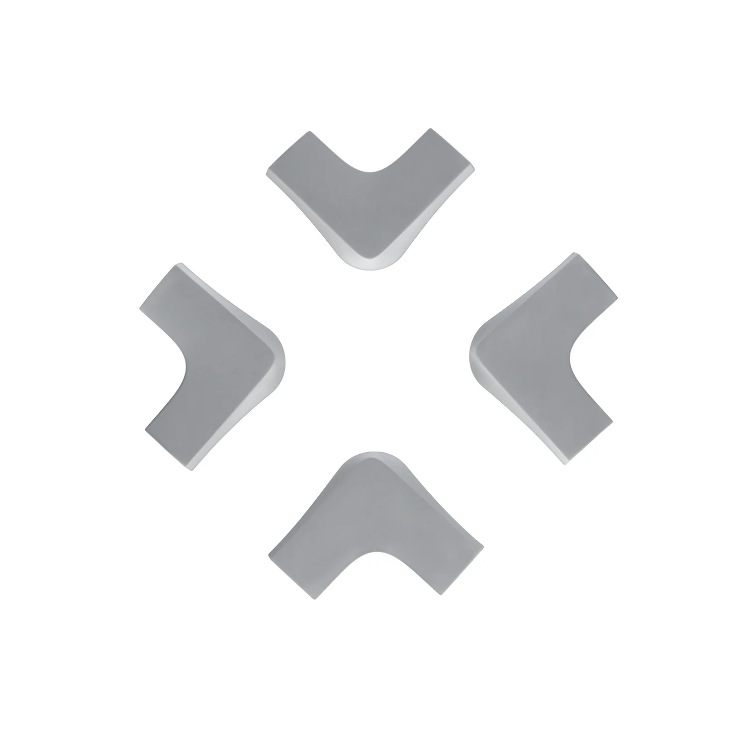Zopa Gumová ochrana rohů 4ks XL Gumová ochrana rohů 4ks XL, Grey 2