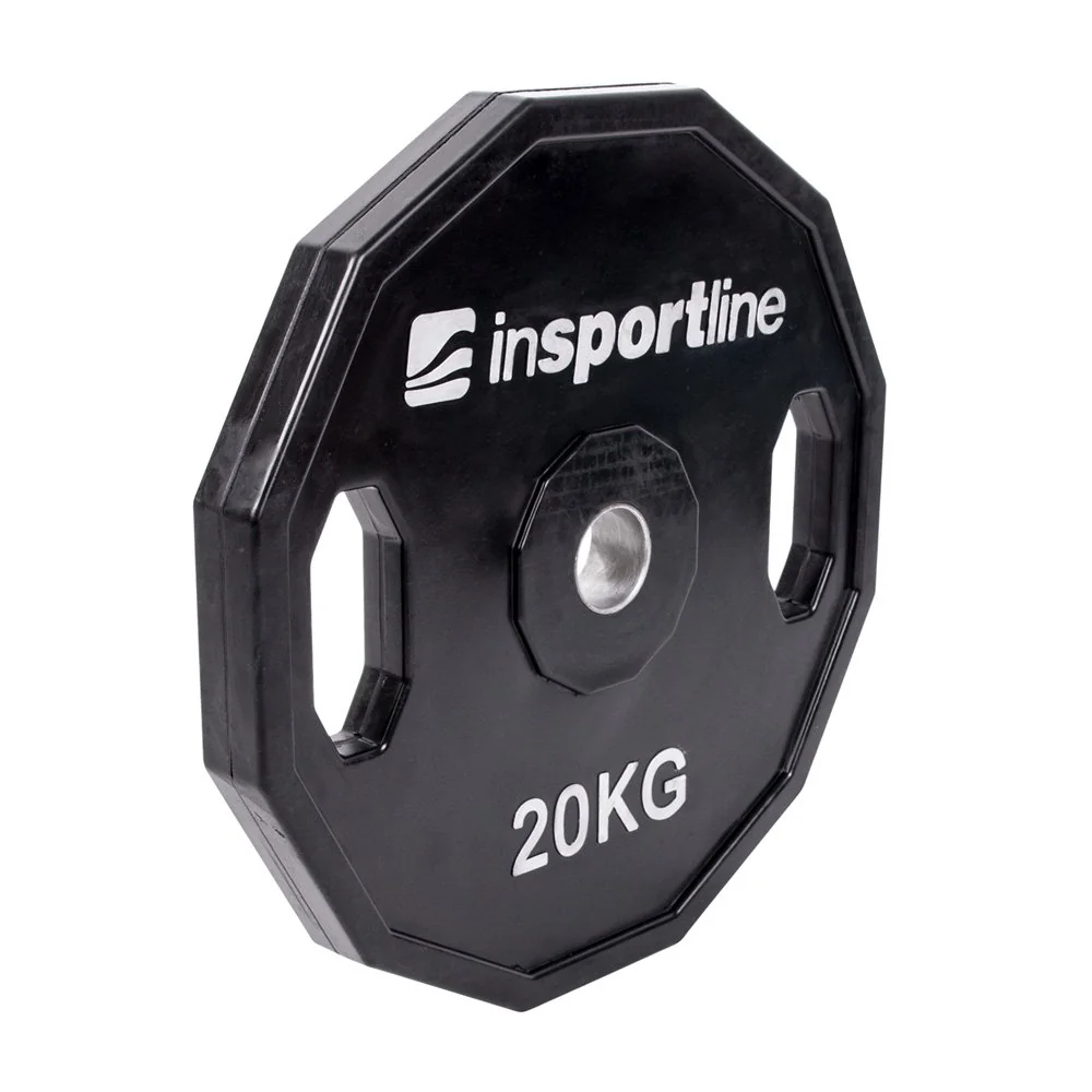 inSPORTline Pogumovaný kotouč Ruberton 20 kg 30 mm