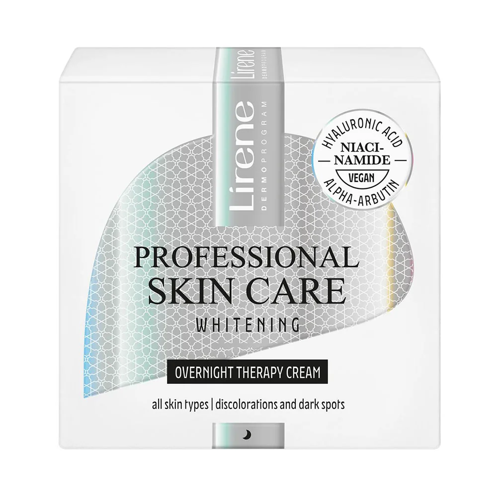 Lirene Whitening Professional skin care Noční krém 50 ml