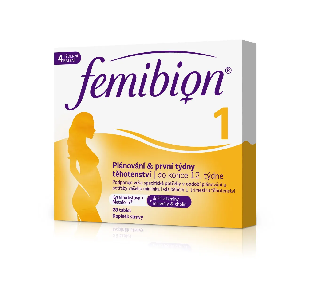 Femibion 1 Plánování a první týdny těhotenství