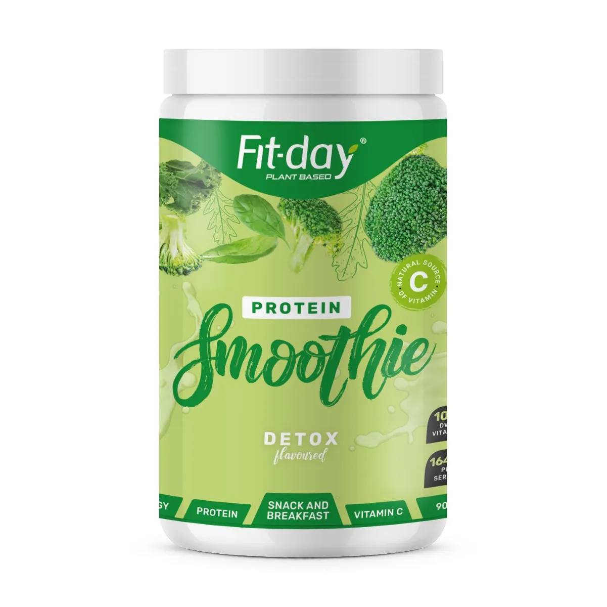 Fit-day Protein Smoothie Detox 900 g