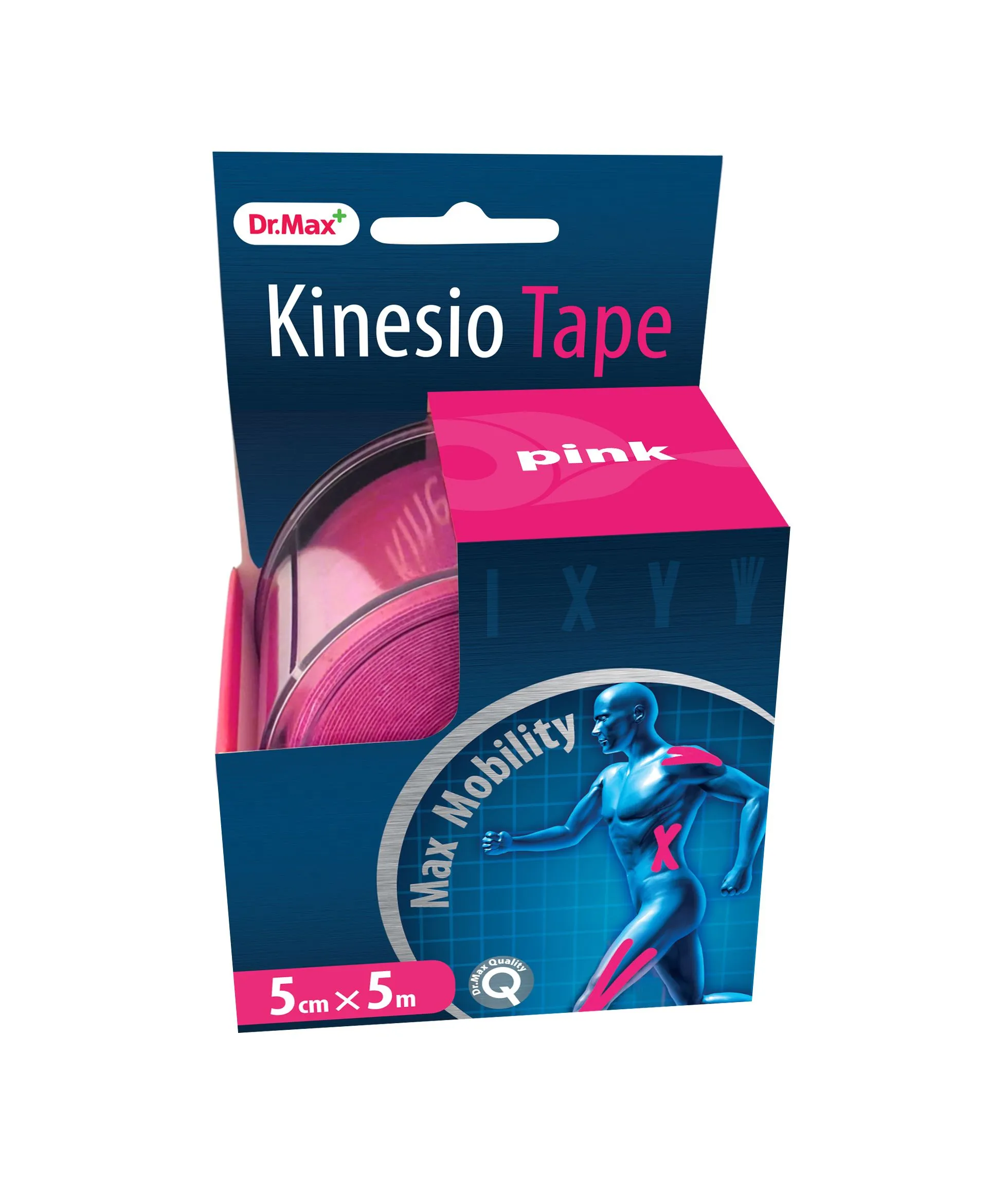 Dr.Max Kinesio Tape pink 5cm x 5m