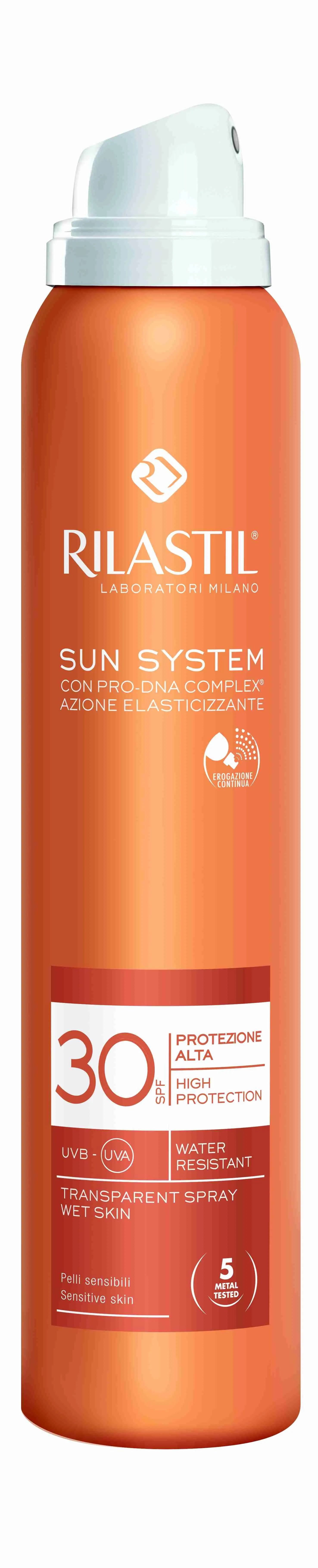 Rilastil Sun System Transparentní sprej   SPF30 200 ml