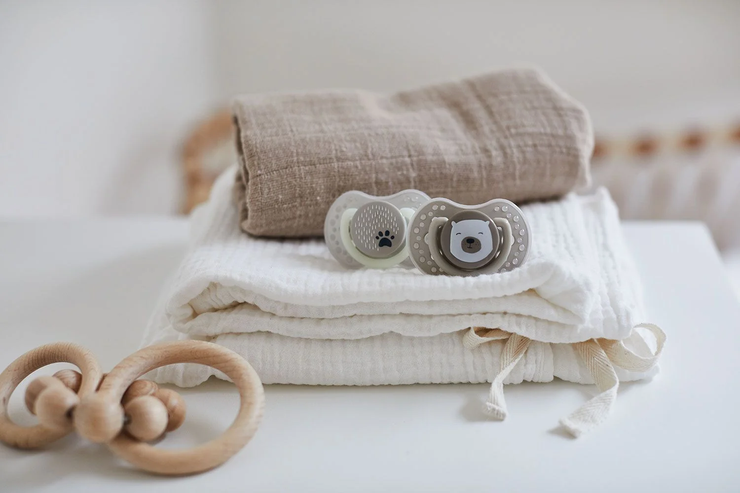 LOVI Buddy Bear Dudlík silikonový dynamický 3-6m 2 ks