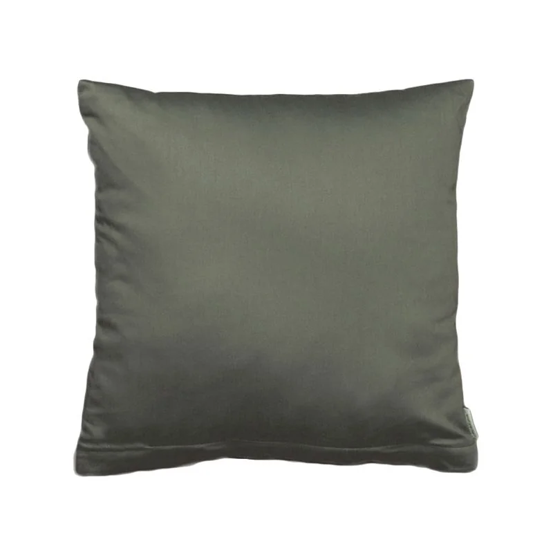 SCANquilt povlak SATÉN COLOR šedokhaki 40 x 40 cm