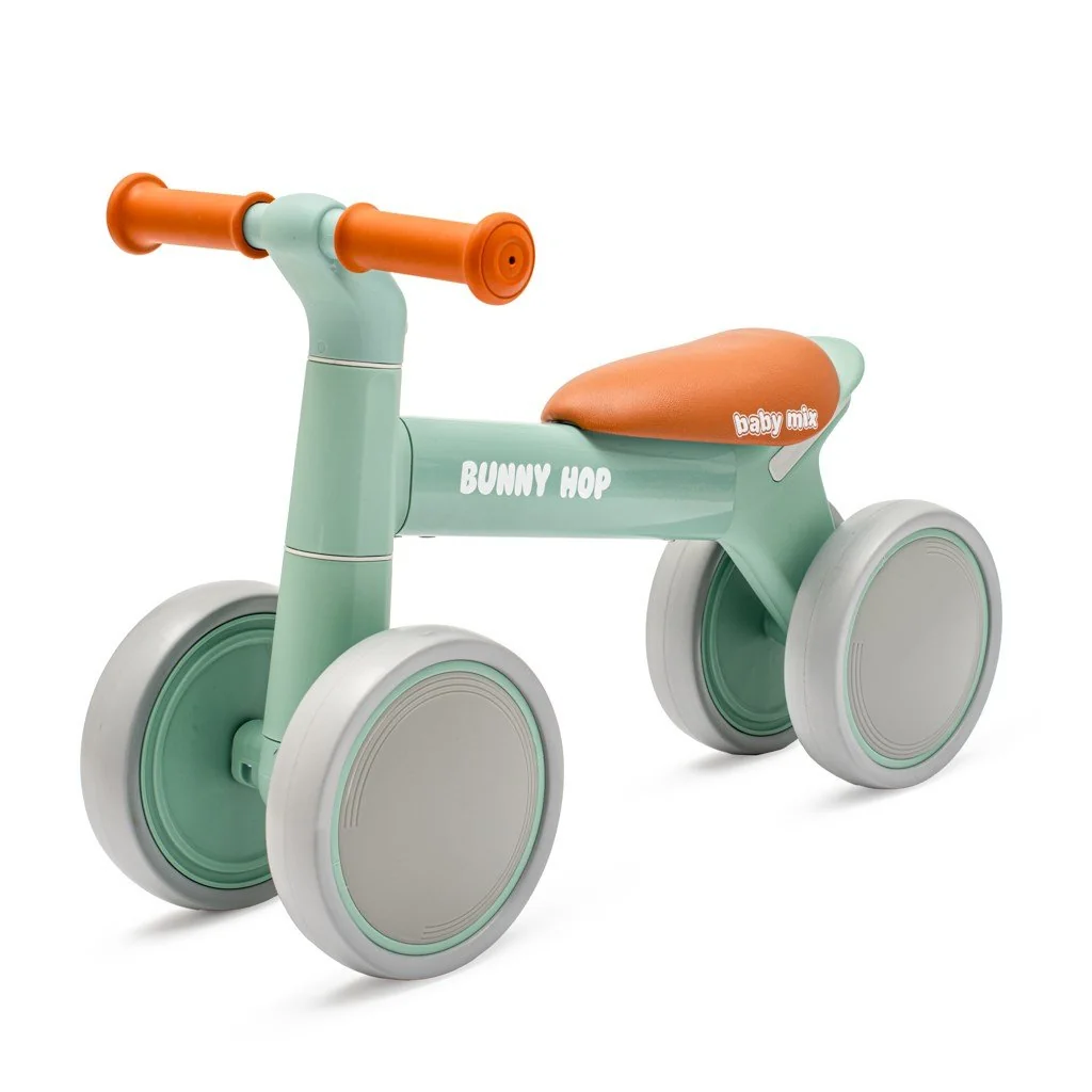 Baby Mix Dětské odrážedlo  Bunny Hop Ultralight zelené