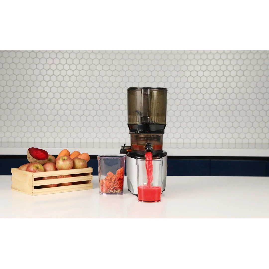 NUC Electronics Co., s.r.o Kuvings Hands-Free Slow Juicer AUTO10S stříbrná matná