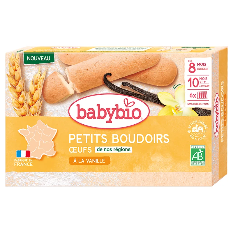 Babybio Vanilkové piškoty 120 g