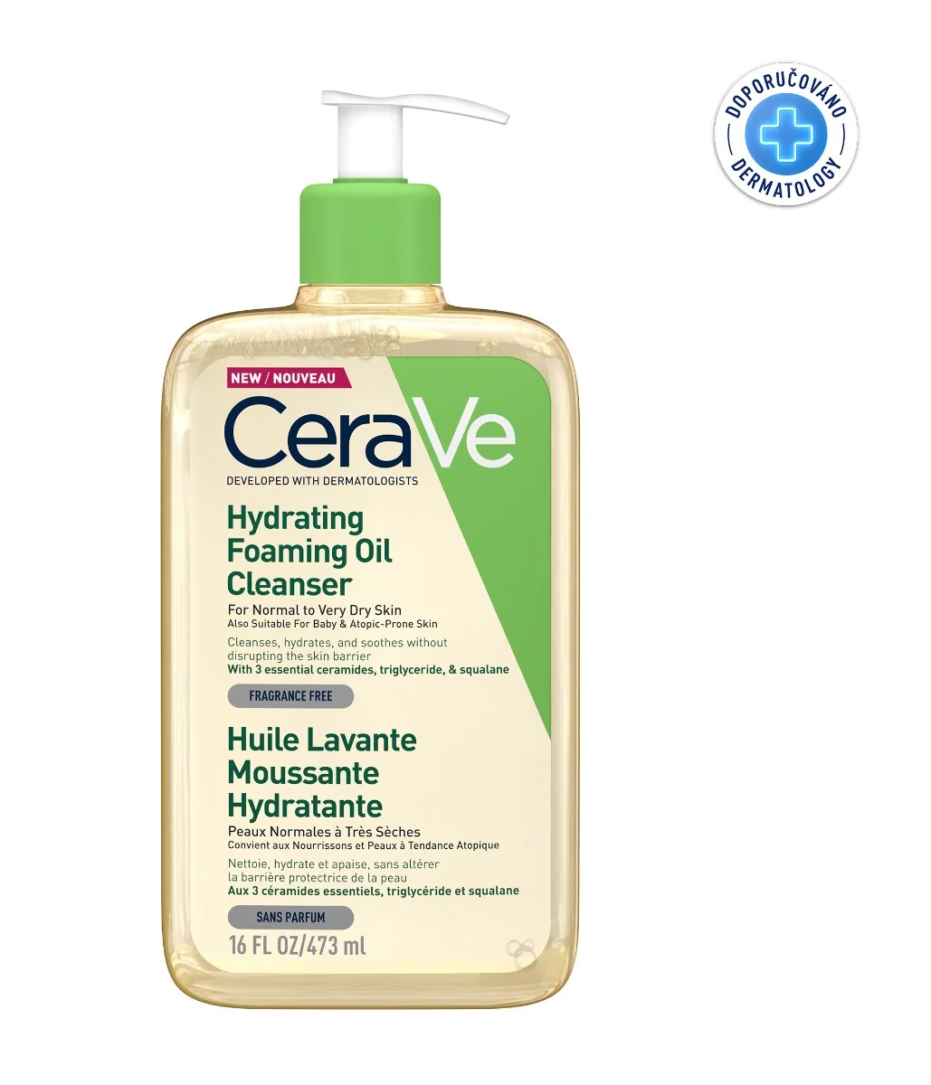 CeraVe Hydratační čisticí pěnící olej 473 ml