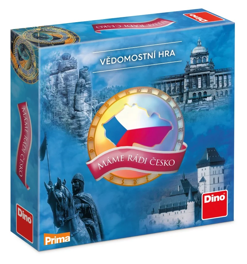 Dino Rodinná hra Máme rádi Česko