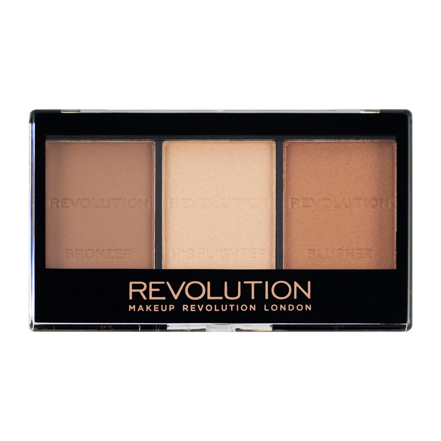 Makeup Revolution Ultra Sculpt & Contour Kit Light/Medium C04 paletka na tvář 11 g