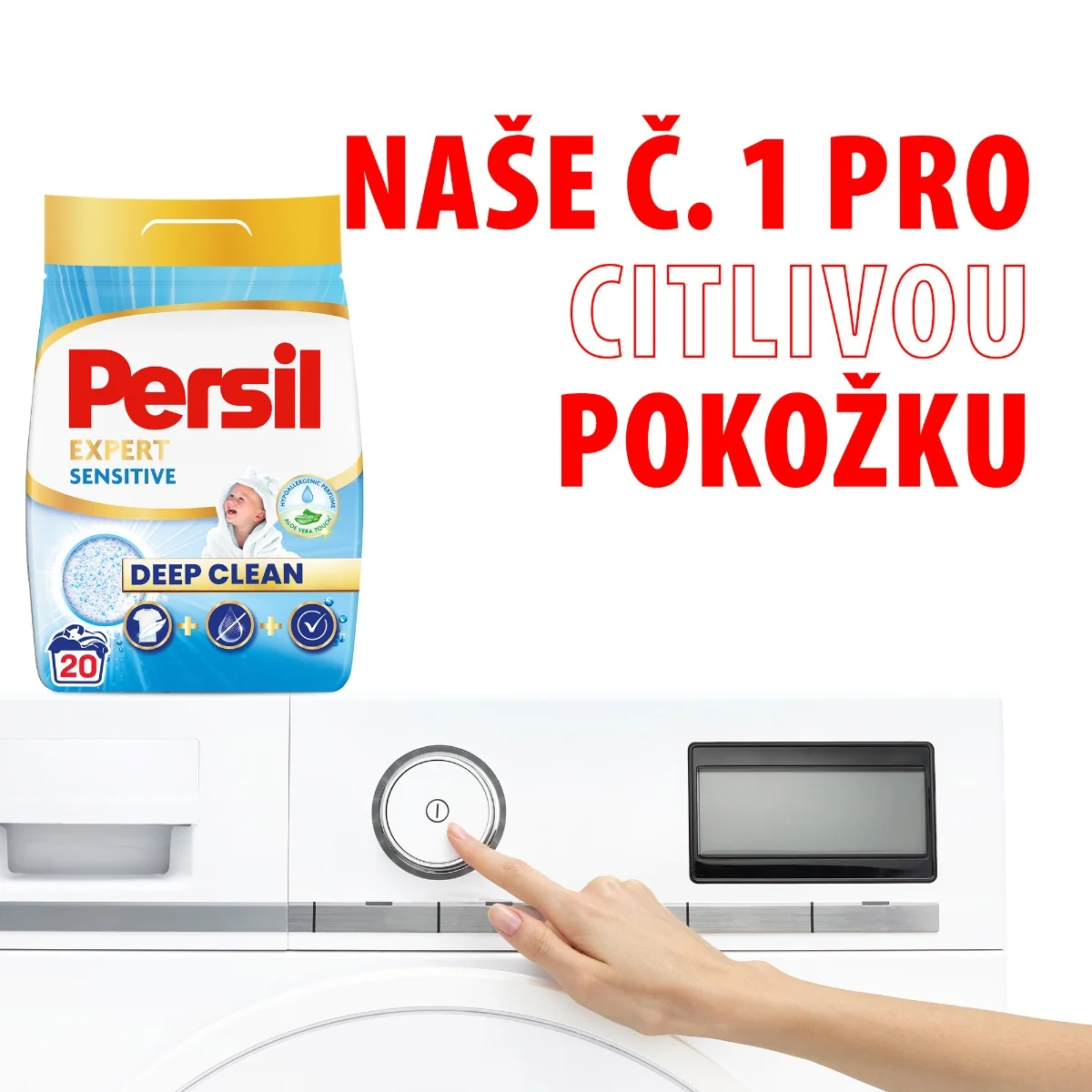 Persil Prací prášek Expert Sensitive 1,98 kg 36 dávek