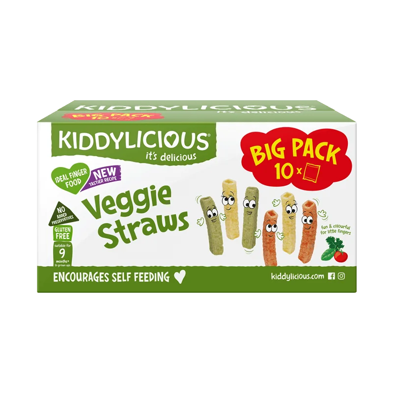 Kiddylicious Tyčinky zeleninové box 10x12 g