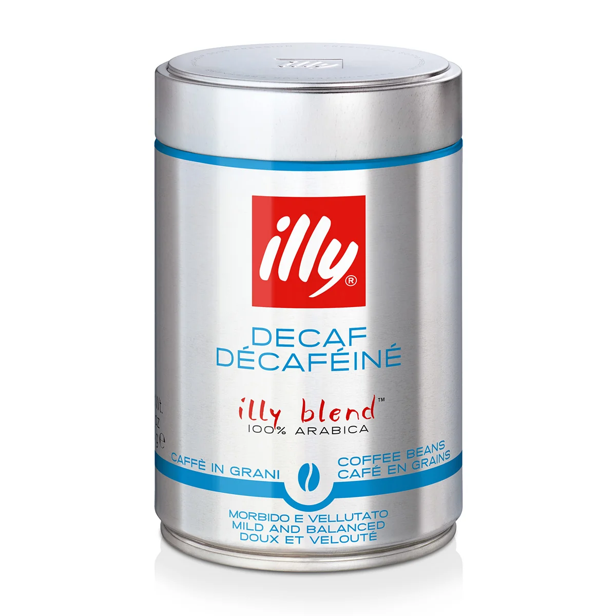 illy zrnková káva bez kofeinu 250 g