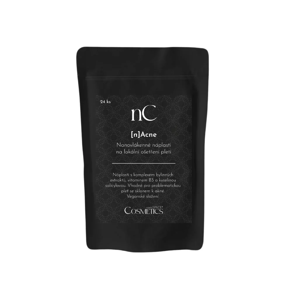 nanoSPACE Cosmetics Acne Nanovlákenné náplasti na pleť 24 ks