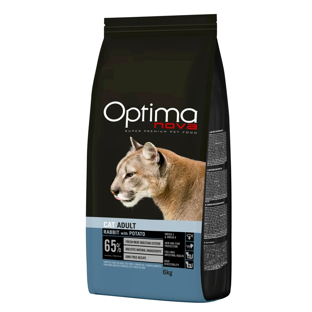 OPTIMAnova Cat Rabbit & Potato GF 6 kg