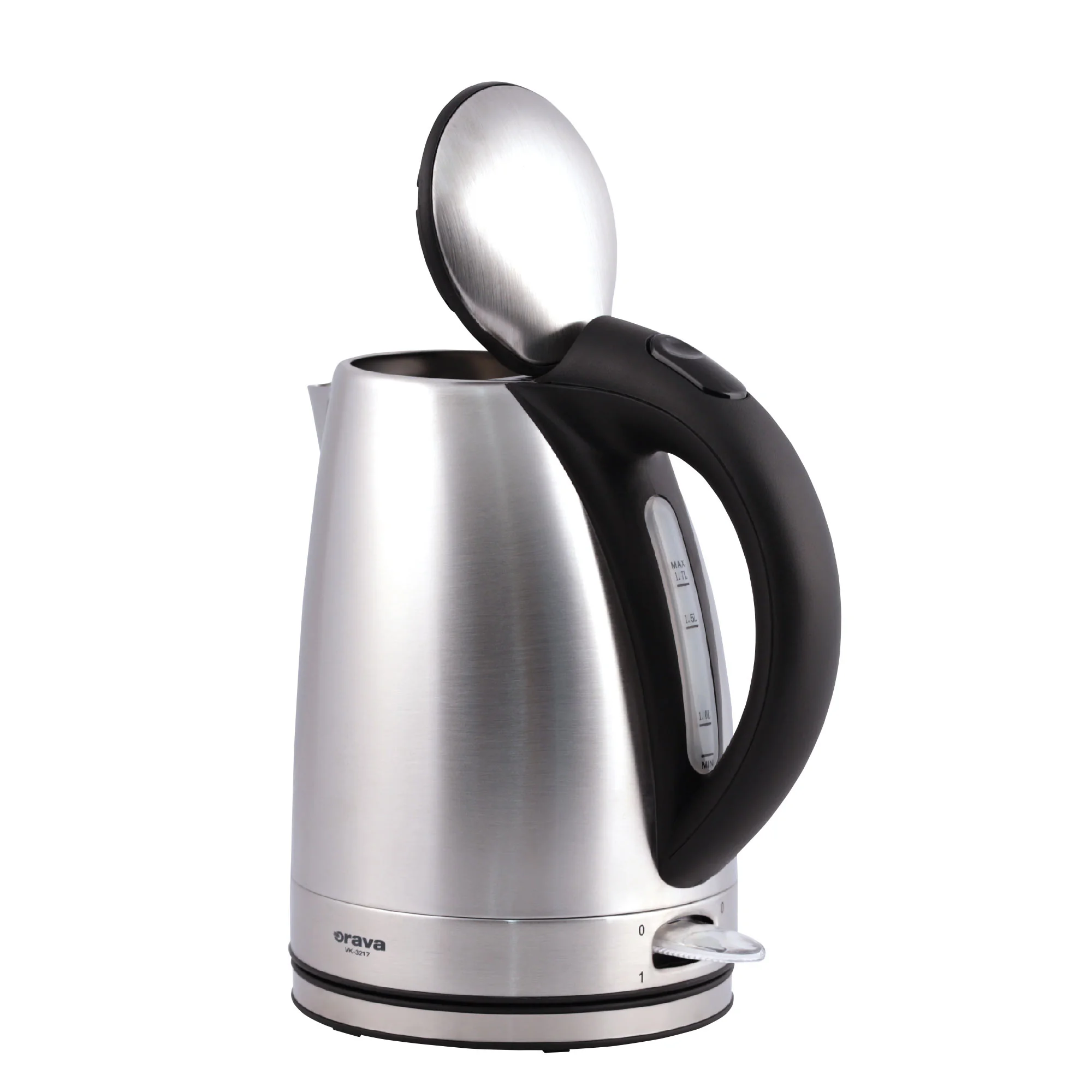 Orava Nerezová varná konvice 1,7 l, stříbrná