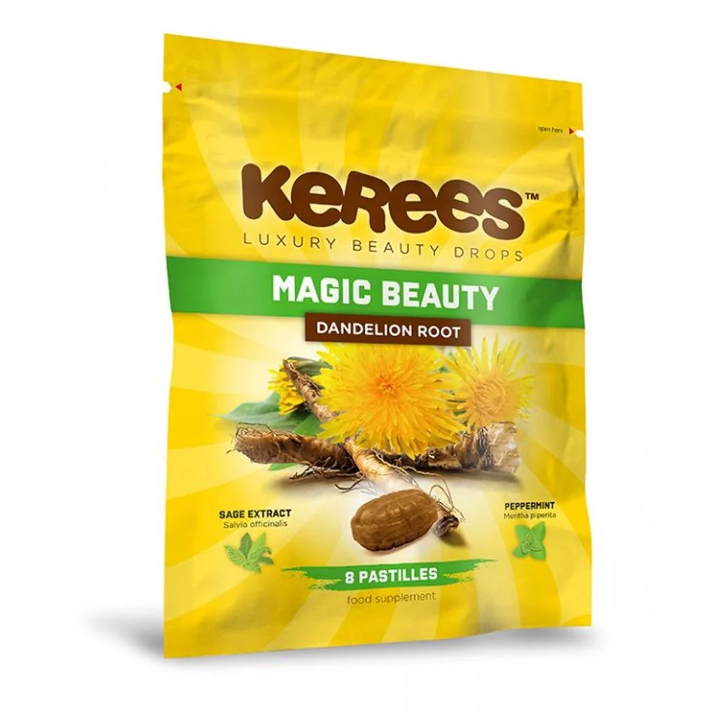 KEREES Pastilky s kořenem pampelišky 8 pastilek