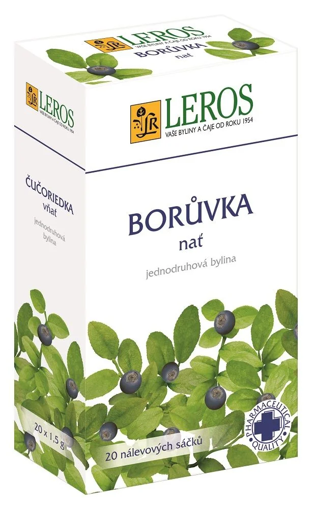 Leros Borůvka nať 20x1,5 g