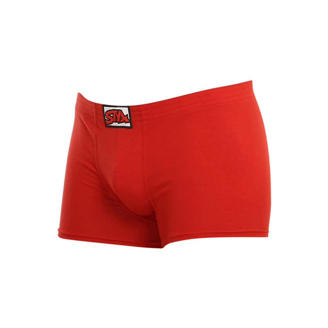 Styx Pánské boxerky klasická guma červené (Q1064) XL