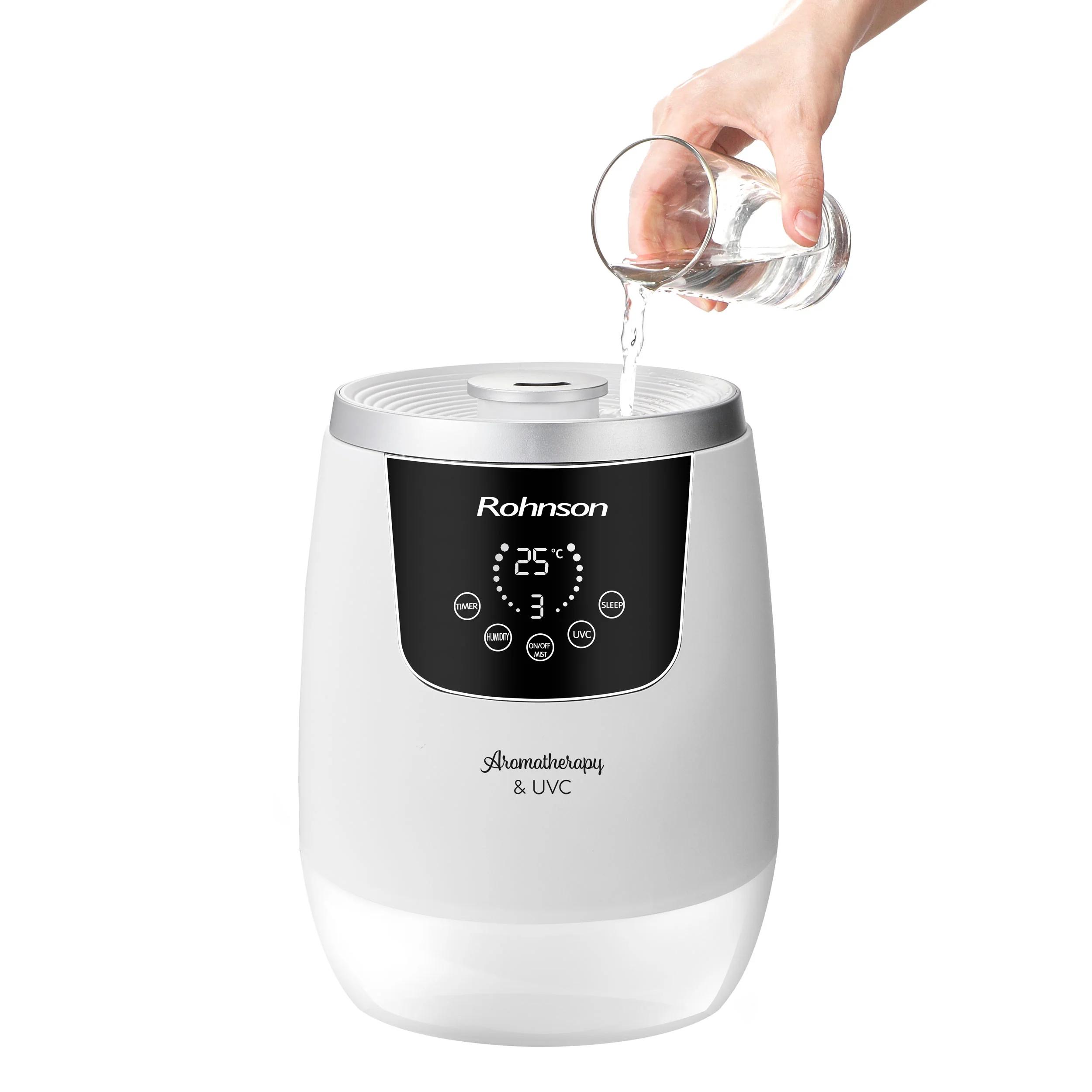 Rohnson Zvlhčovač vzduchu s vrchním plněním R-9517 UV-C Antibacterial