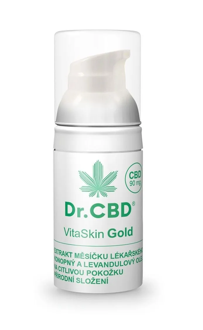 Dr.CBD VitaSkin Gold balzám 30 ml
