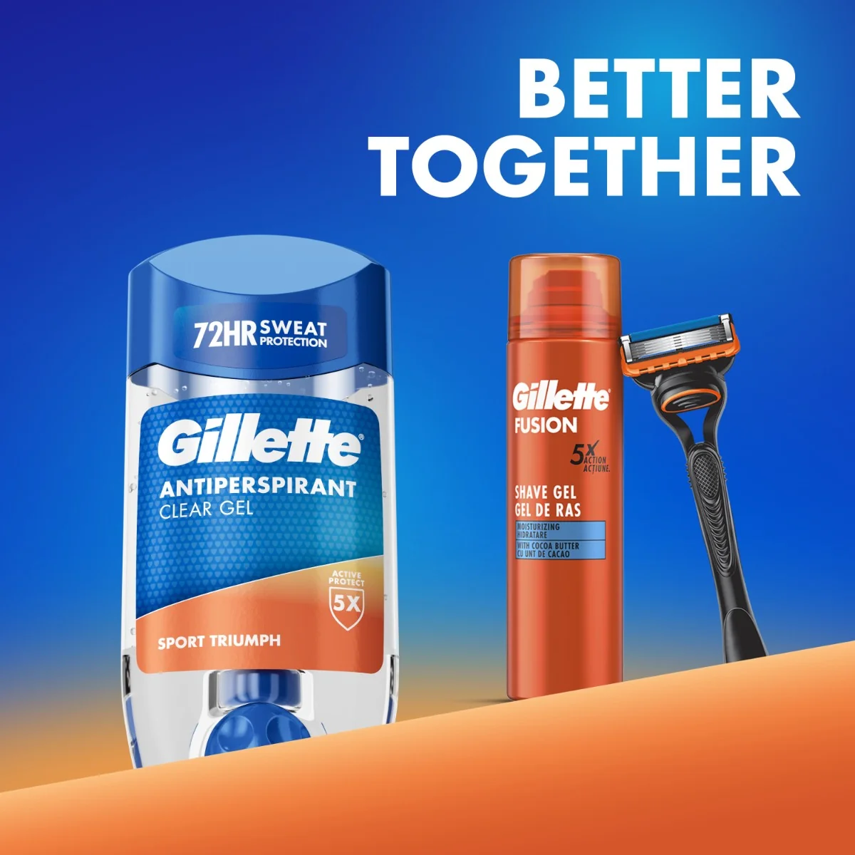 Gillette Sport Triumph Pánský gelový antiperspirant 70 ml