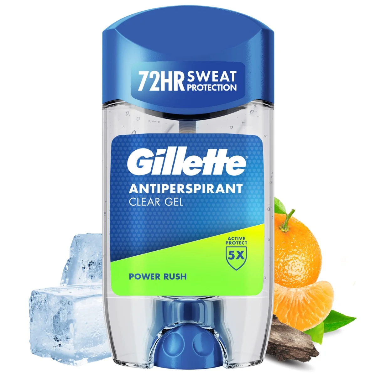 Gillette Power Rush Pánský gelový antiperspirant 70 ml