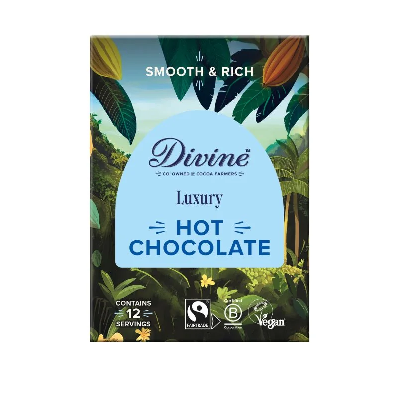 Divine Chocolate Luxusní horká čokoláda 250 g