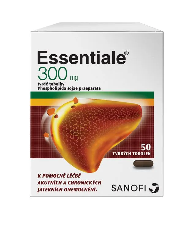 Essentiale 300 mg 50 tvrdých tobolek