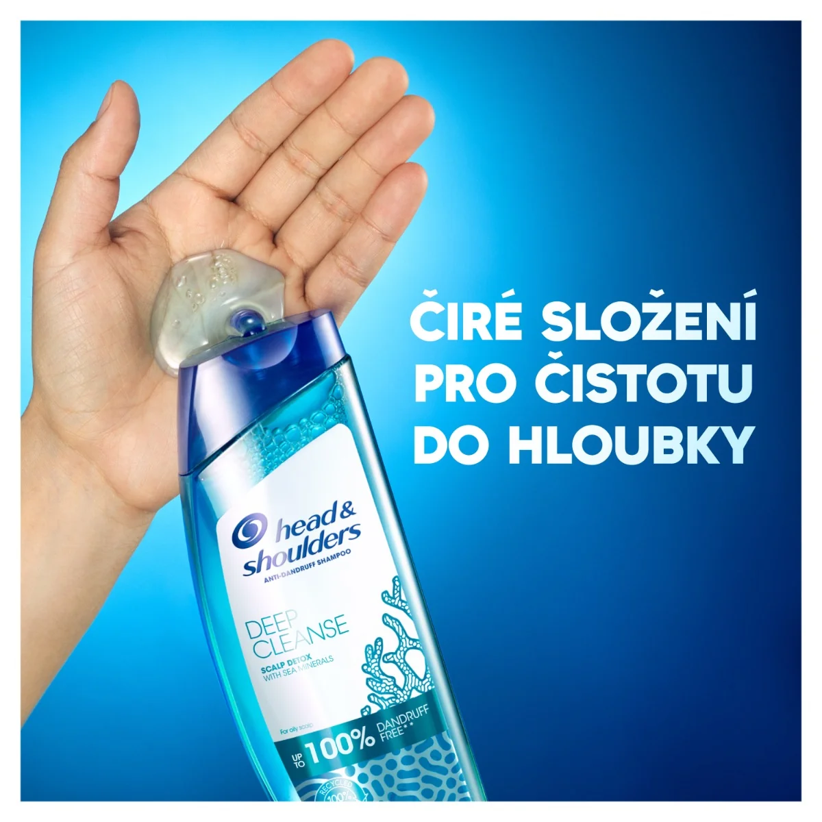 Head&Shoulders Deep Cleanse Scalp Detox šampon proti lupům 300 ml