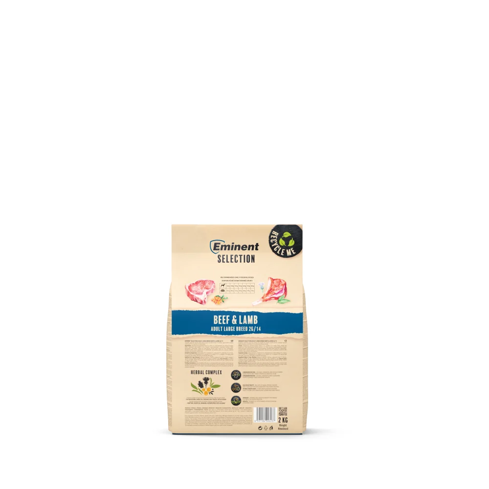 Eminent Selection Adult Large Breed Beef&Lamb 2 kg