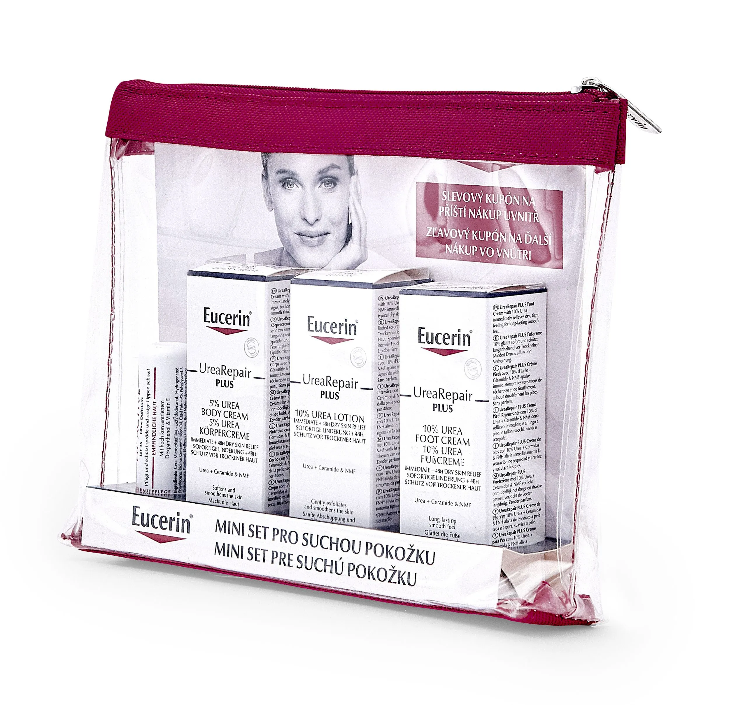 Eucerin UreaRepair PLUS Trial set pro suchou pokožku 4 ks