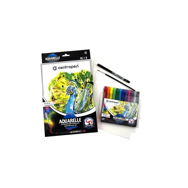 CENTROPEN popisovač Aquarelle set 9383/14