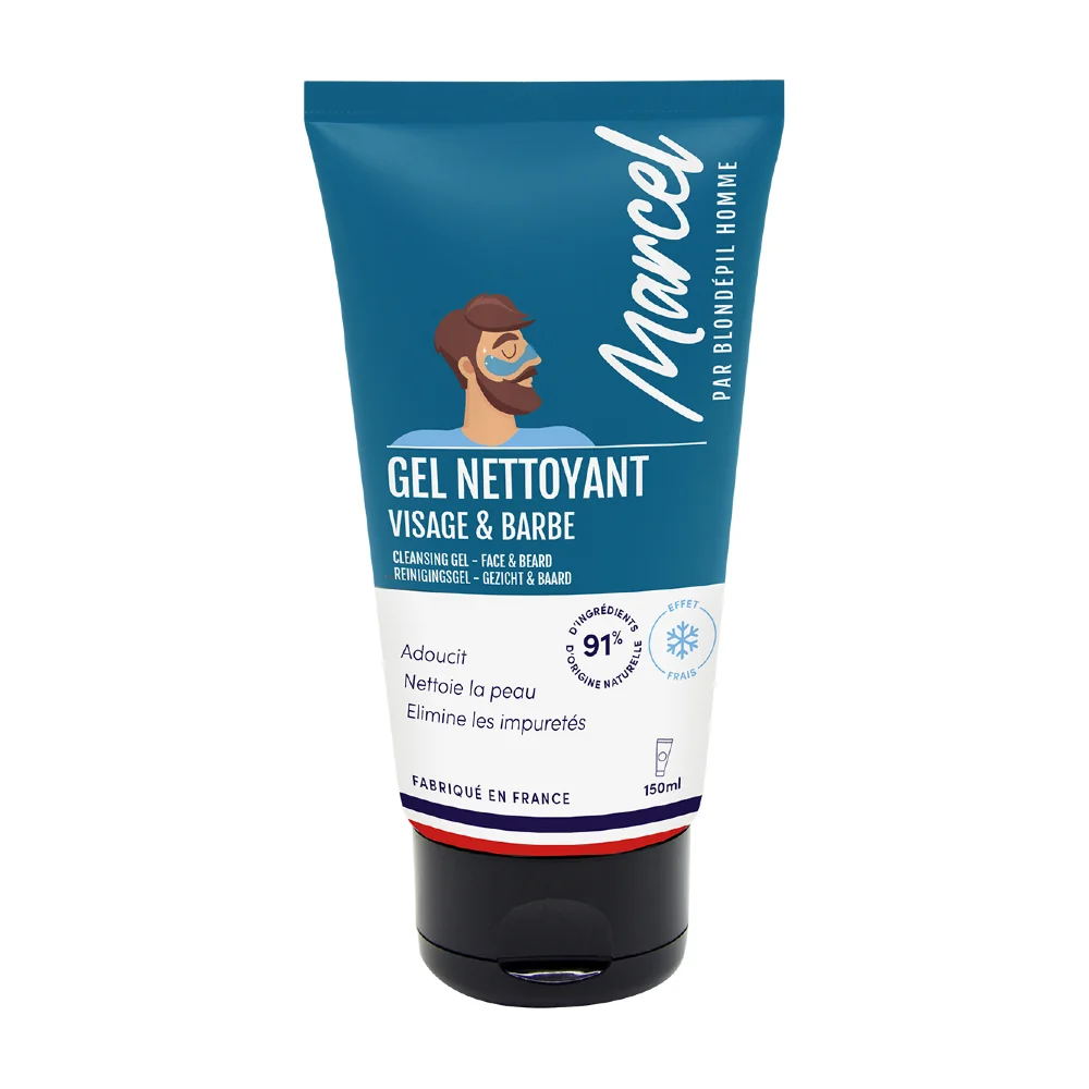 Blondépil Marcel Čisticí gel na obličej a vousy 150 ml
