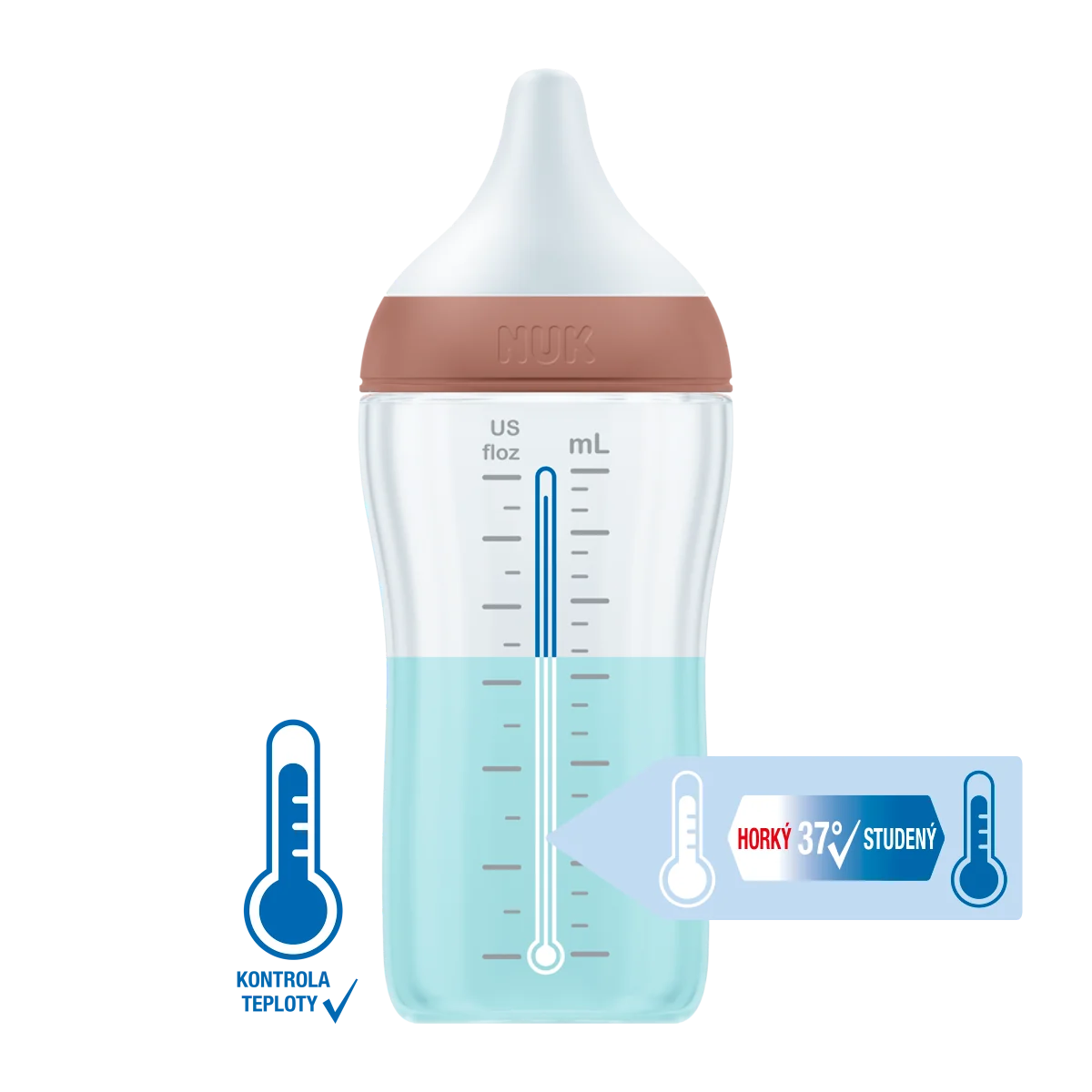 NUK Perfect Match Láhev mix barev 3m+ 260 ml 1 ks