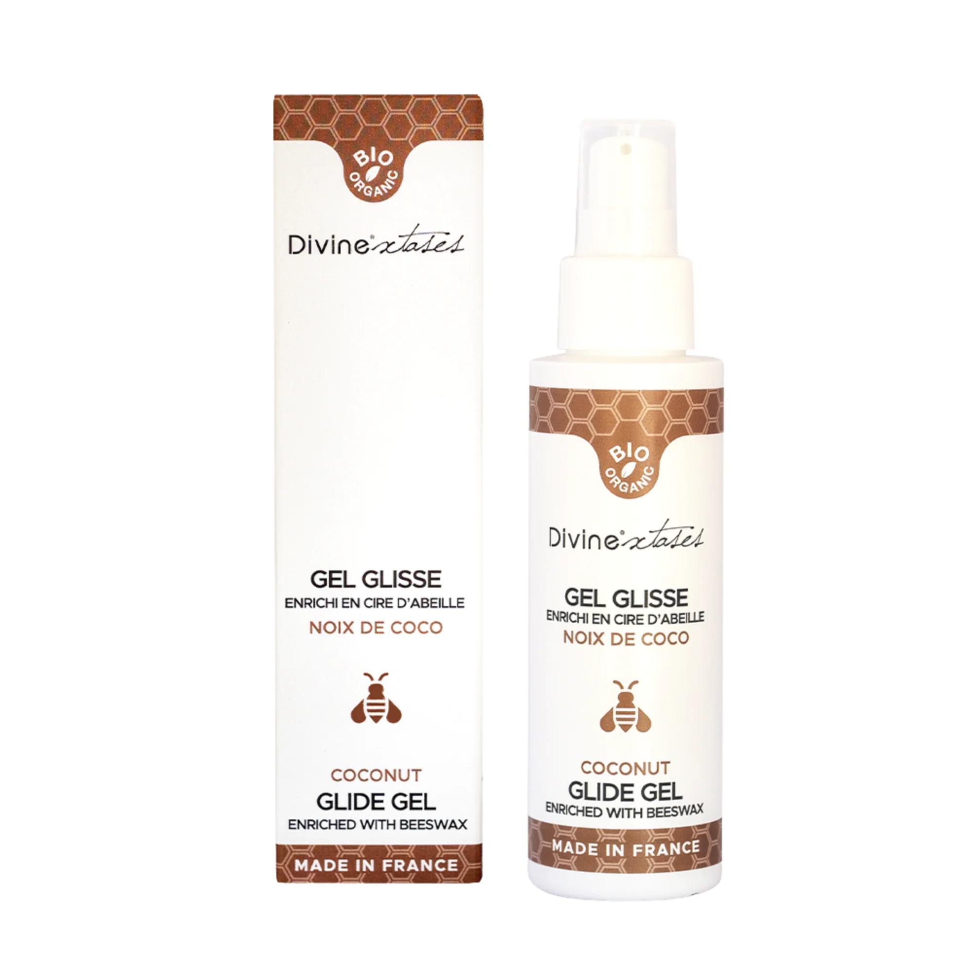 Divinextases Bio hydratační lubrikační gel s kokosovou vůní - 100 ml
